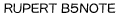 RUPERT B5NOTE text